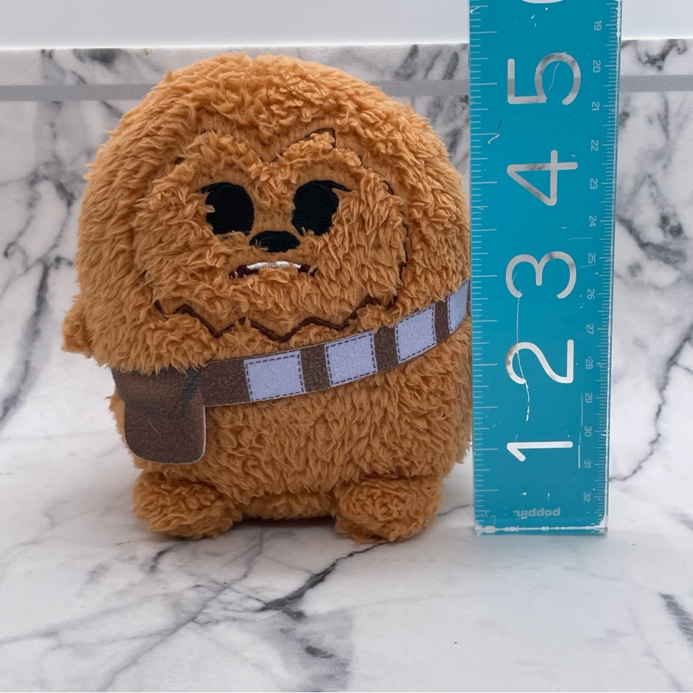 Chewbacca Mattel Disney Star Wars Cuutopia 5” Plush - Picture 5 of 5